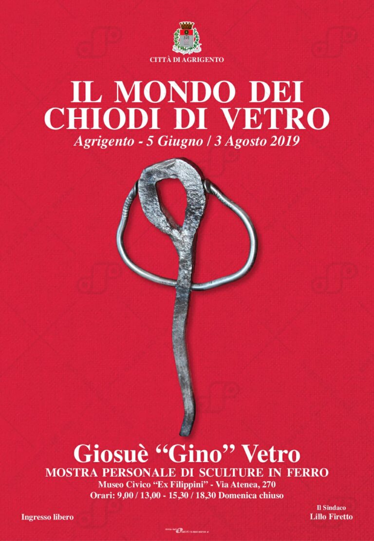 Il mondo dei chiodi di Vetro mostra agrigento