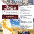 Locandina evento Valori storico-culturali, opportunità per il territorio ad Aragona