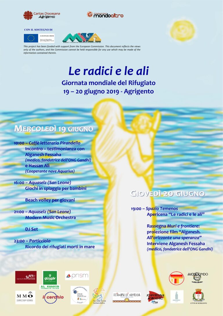 locandina giornata del rifugiato 2019