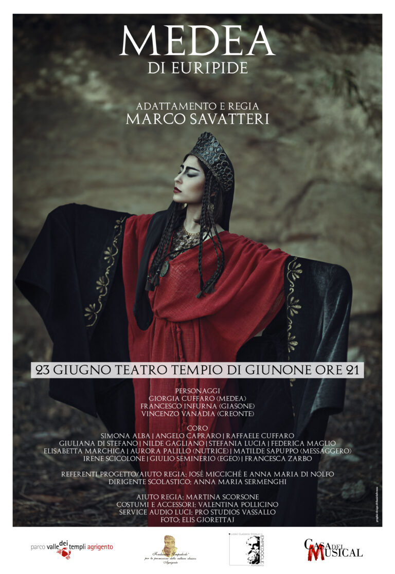 medea di euripide tempio giunone 2019 locandina