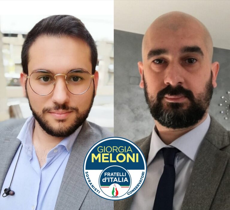 Antonio Piazza Gioventù Nazionale e Riccardo Montalbano Fratelli d'Italia di Favara