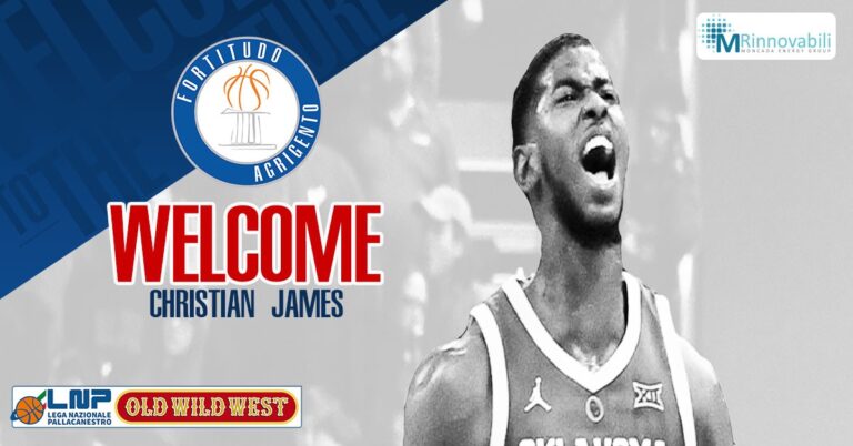 Christian James giocatore Fortitudo Agrigento