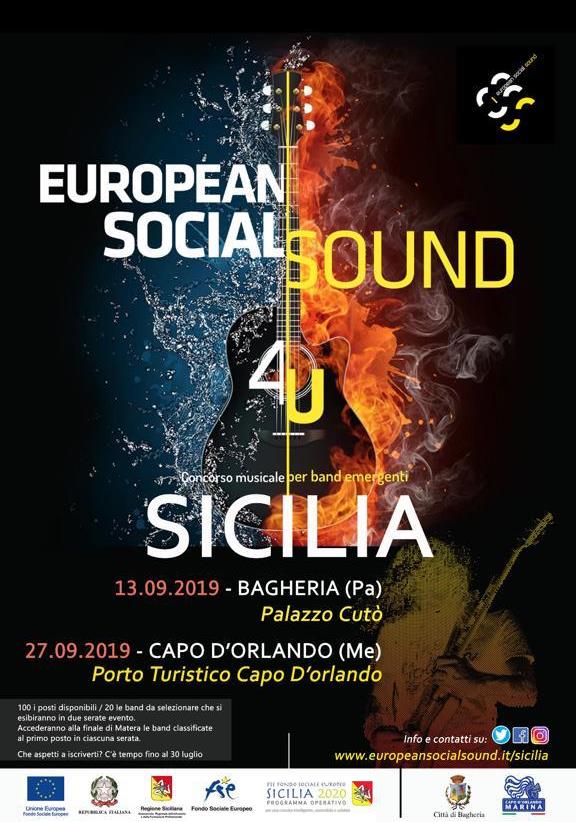 ESS 4U SICILIA concorso musicale band sicilia locandina