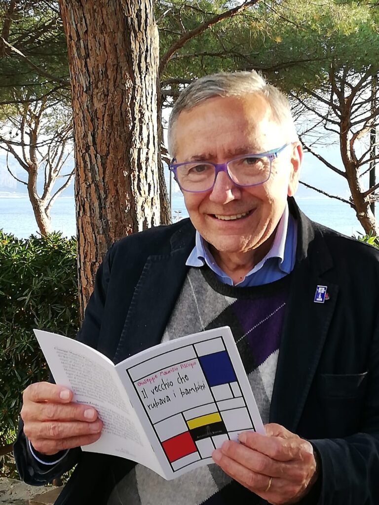Giuseppe Maurizio Piscopo e il libro il vecchio che rubava i bambini