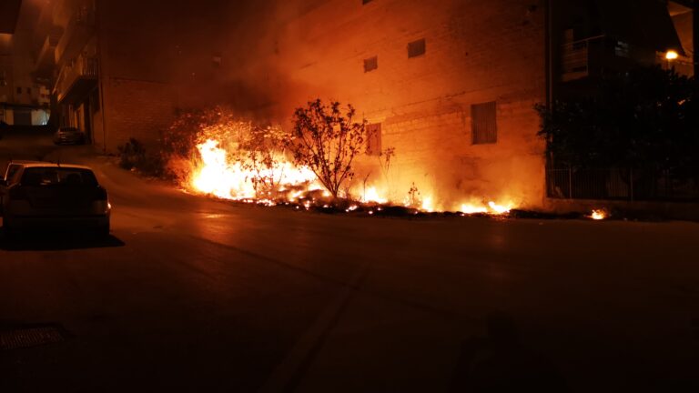 Incendio via Enrico Fermi