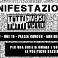 Manifestazione Tutti diversi tutti uguali 27 luglio 2019 agrigento