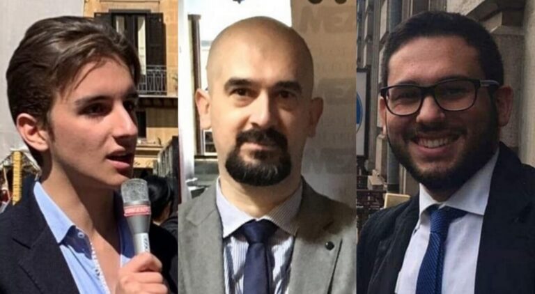 Stefano Nobile Riccardo Montalbano Antonio Piazza Fratelli d'Italia Favara