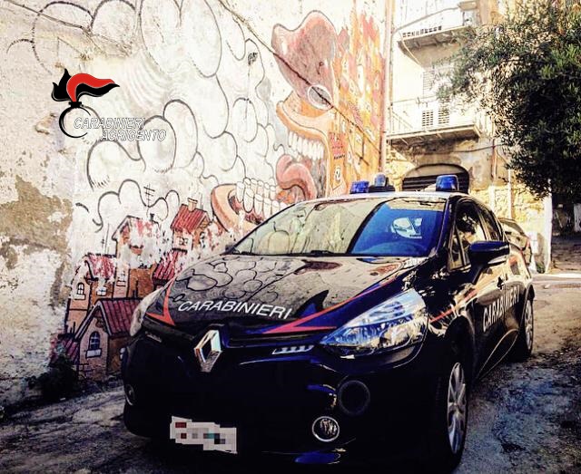carabinieri centro storico agrigento