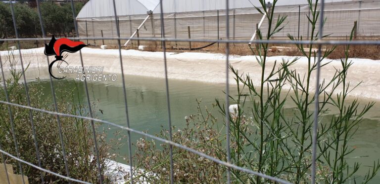 invaso acqua licata