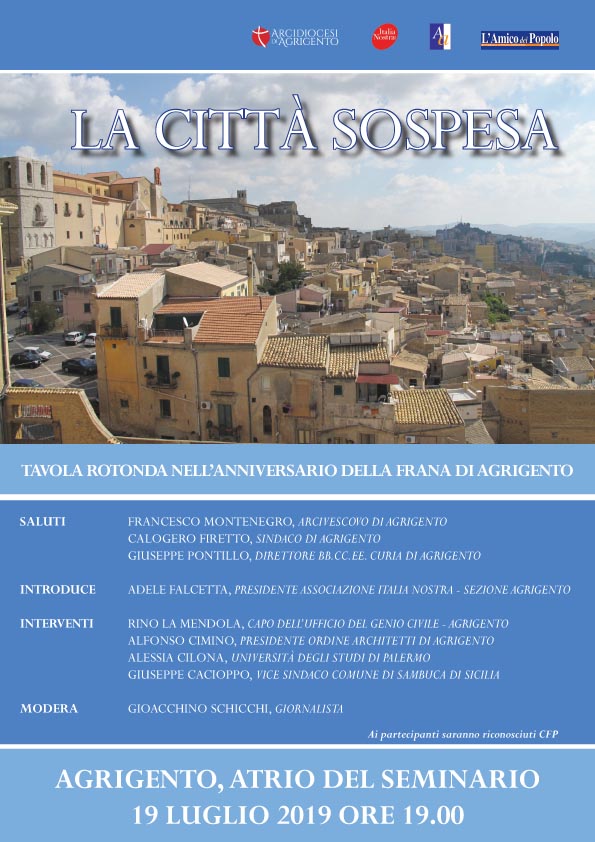 locandina TAVOLA ROTONDA FRANA Agrigento