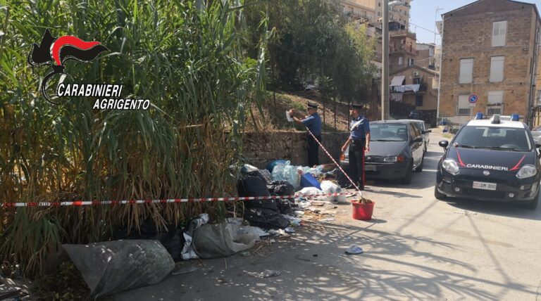 Discarica sequestrata operazione Strade pulite