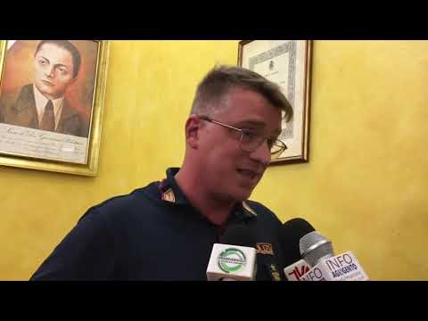 Francesco Sammartino dirigente sezione Volanti Questura di Agrigento