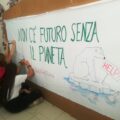 studenti Brancati preparano striscioni global strike