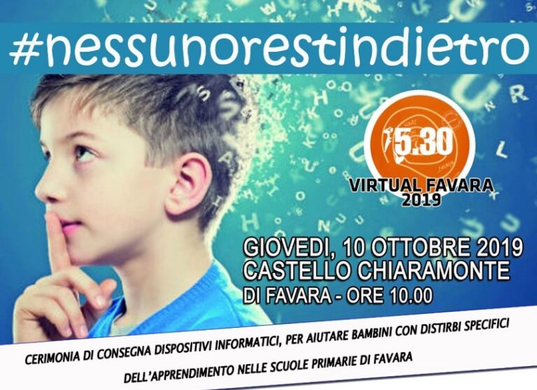 5.30 virtual favara 2019 locandina dispositivi per DSA