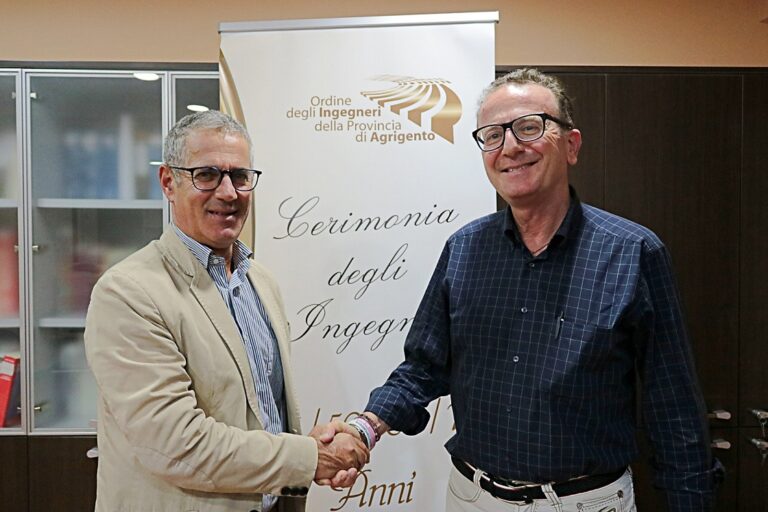 Calogero Zicari e Alberto Avenia - Ordine Ingegneri Ag