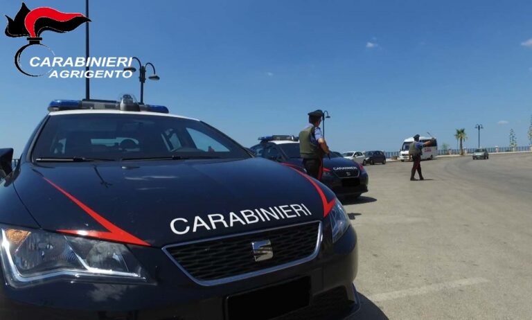 Carabinieri Sciacca controlli
