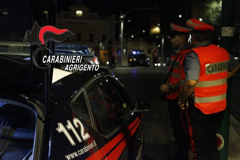 Carabinieri controlli di notte
