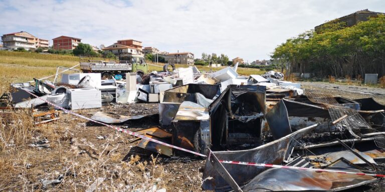 Discarica in via Esa Chimento Favara sequestrata 14 ottobre 2019