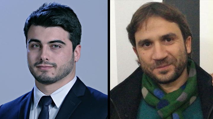 Leonardo Caramazza e Massimo Liotta