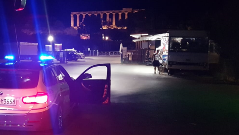 Polizia provinciale auto Valle dei Templi