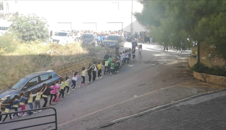 Prova di evacuazione alunni scuola Brancati