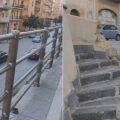 RInghiera ripristinata via Kennedy e muretto ceduto via Sant'Angelo