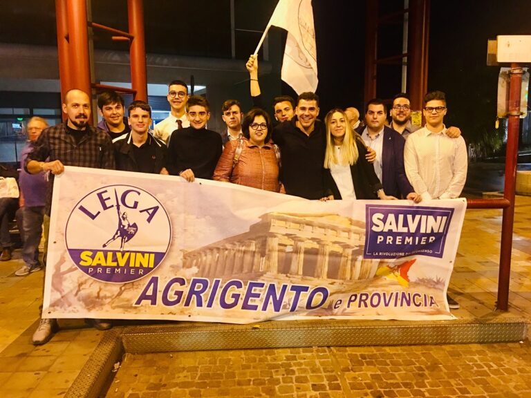 Responsabili cittadini Lega Giovani di Agrigento