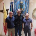 Stefano Castellino con M5s consigliere Massimo Amato e Martino Falsone