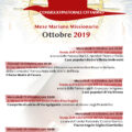 locandina eventi religiosi a favara mese di ottobre 2019