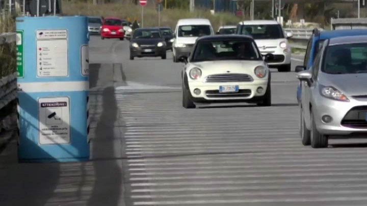Autovelox strada degli scrittori