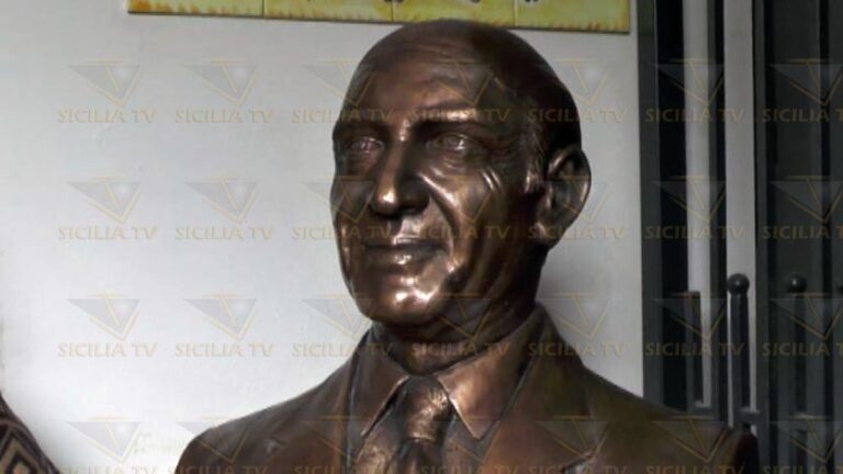 Busto in bronzo Filippo Lentini 14-12-19