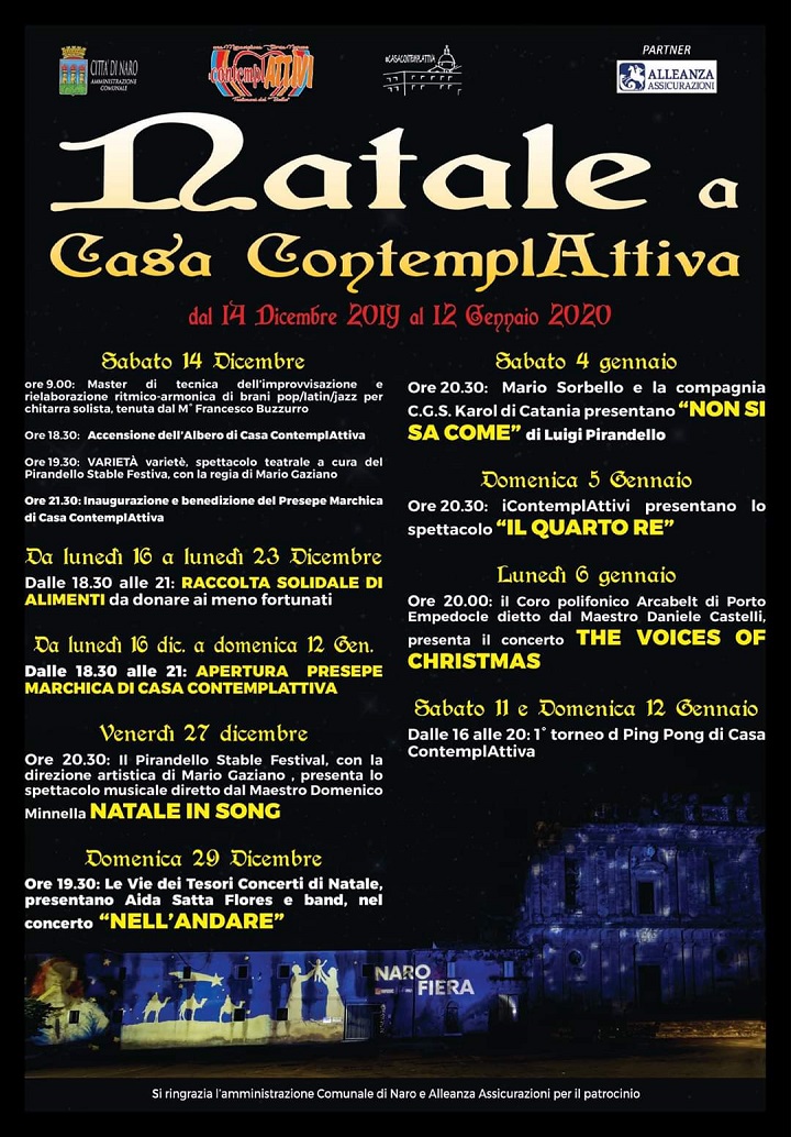 Natale a Casa contemplattiva 2019-20