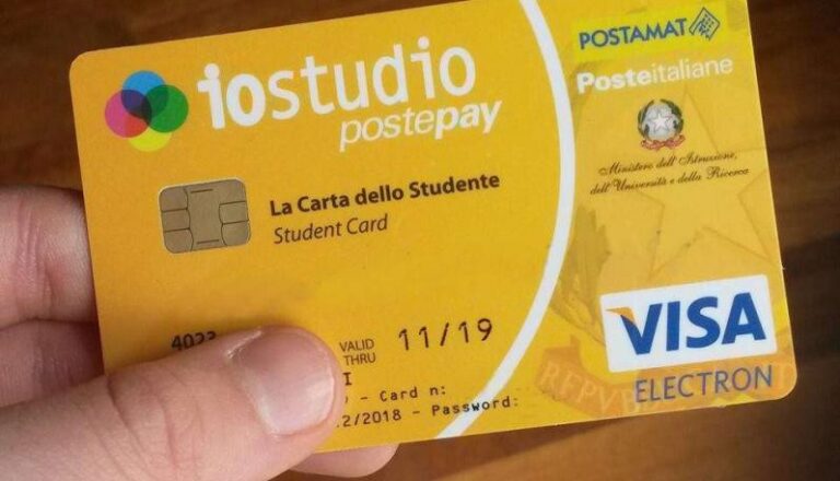 carta dello studente iostudio