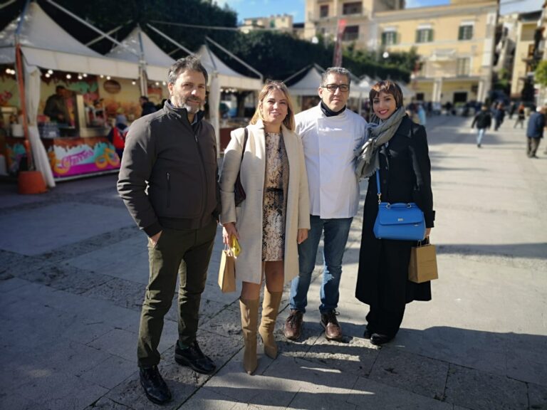 Festa del Cioccolato 2020 Giuseppe Bennica, Maria Giudice, Antonio Schettino, Miriam Mignemi