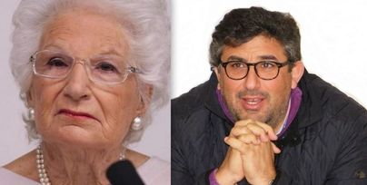 Liliana Segre Silvio Cuffaro