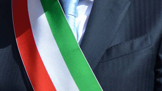 fascia tricolore sindaco elezioni