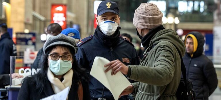 controlli polizia coronavirus