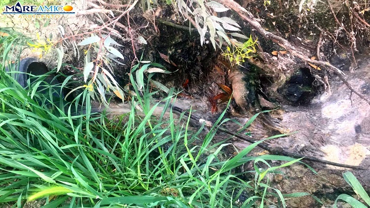 fogna zona via ragazzi del 99 agrigento mareamico