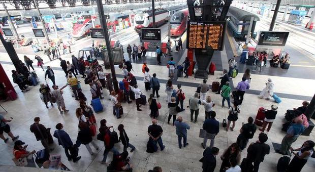 La stazione centrale di Milano