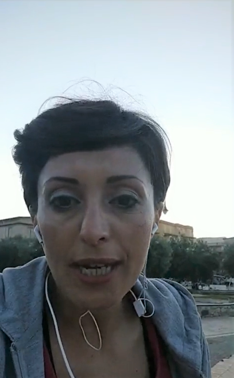 Anna Alba arrabbiata