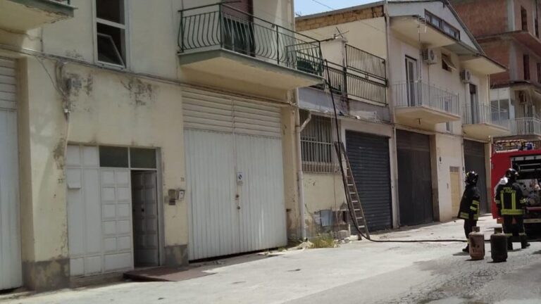 Incendio Viale Stati Uniti