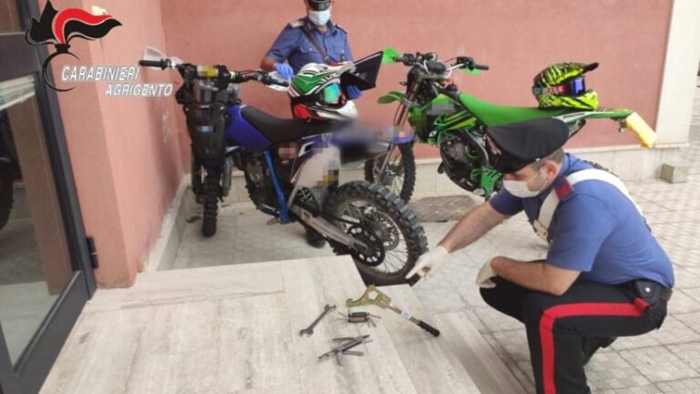 Montaperto carabinieri sequestrano materiale ferroso