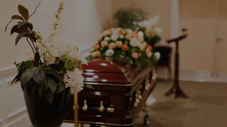 funerale bara defunto