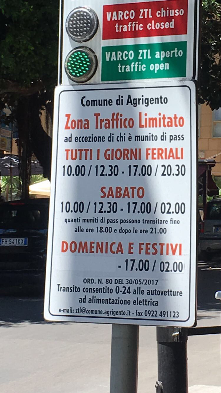 ztl agrigento