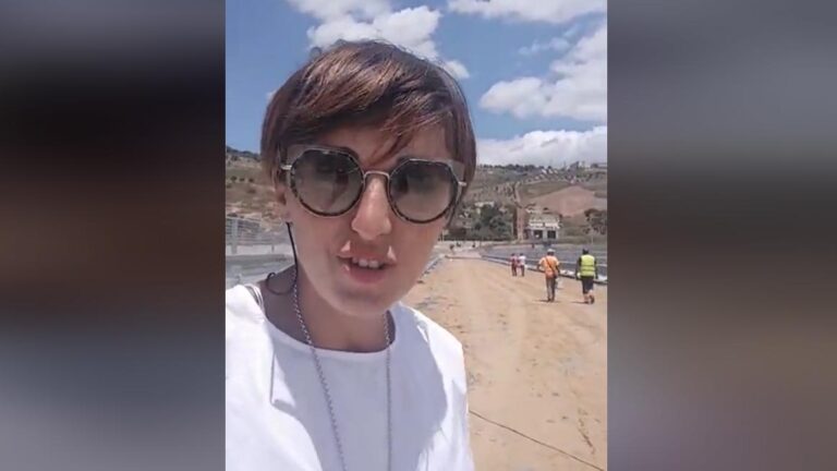 Anna Alba su Ponte Petrusa