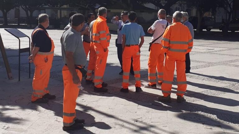 Operatori Ecologici in sciopero (1)