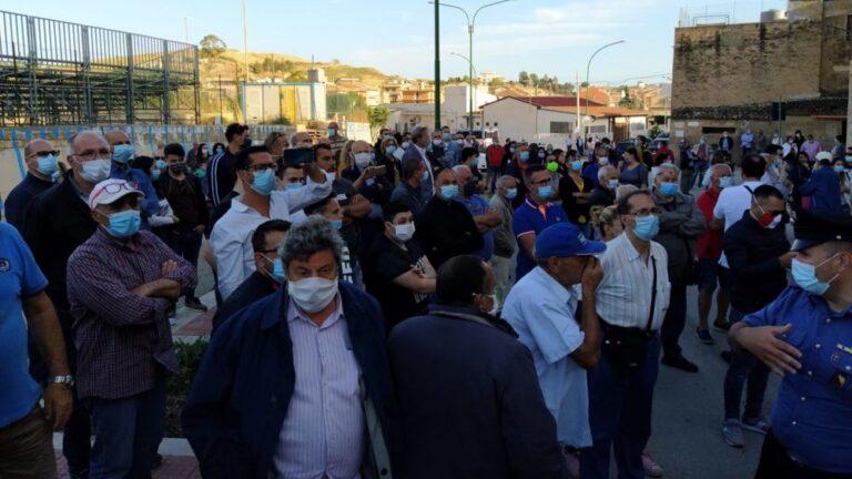 sit-in di protesta