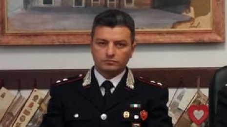 Fabio Armetta tenente carabinieri Favara