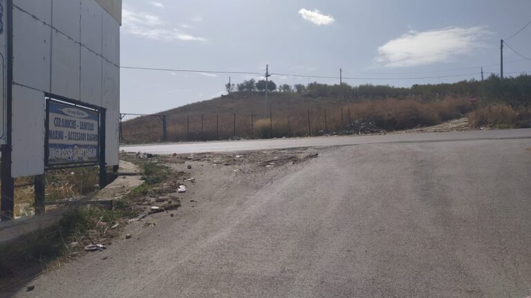 Zona contrada Pioppo pulita