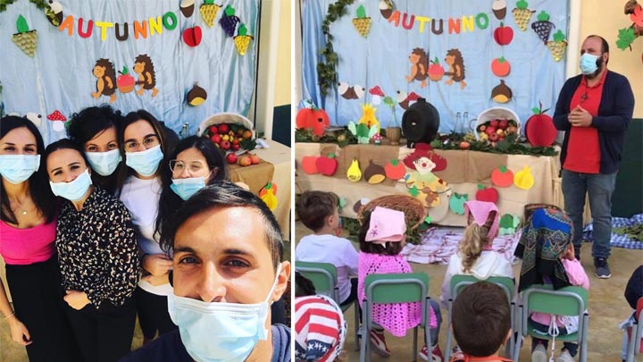 festa dell'autunno Asilo dei Bambini